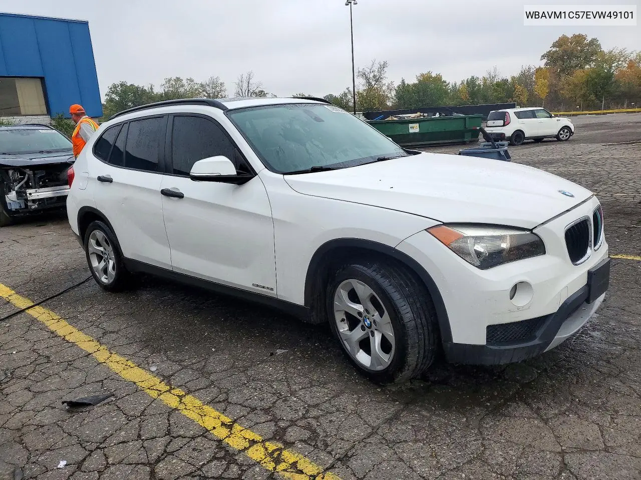 2014 BMW X1 VIN WBAVM1C57EVW49101 — фото 4