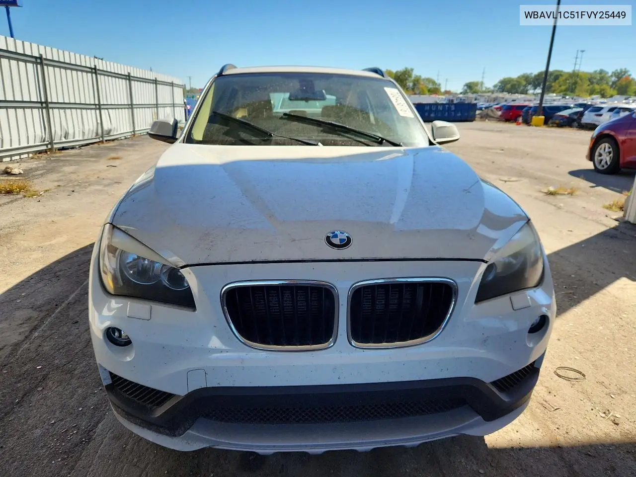 2015 BMW X1 VIN WBAVL1C51FVY25449 — фото 5