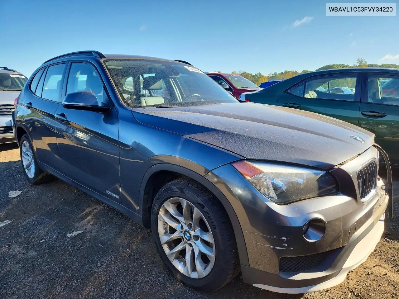 2015 BMW X1 VIN WBAVL1C53FVY34220 — фото 4