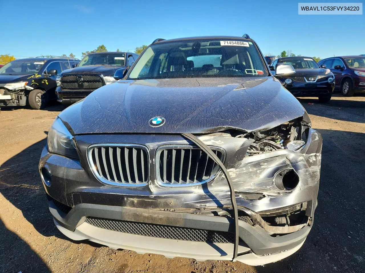 2015 BMW X1 VIN WBAVL1C53FVY34220 — фото 5