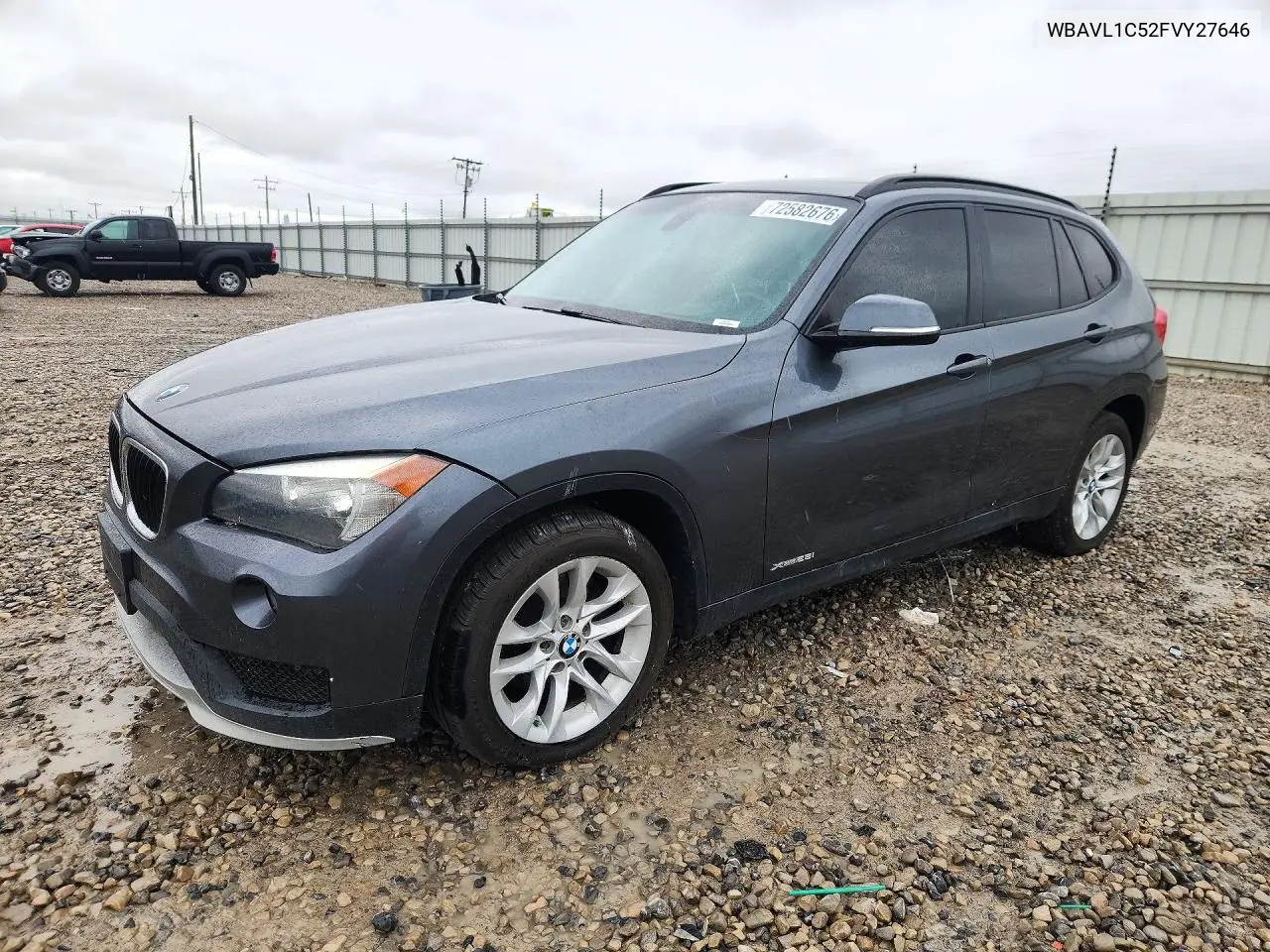 BMW X1 2015, VIN WBAVL1C52FVY27646