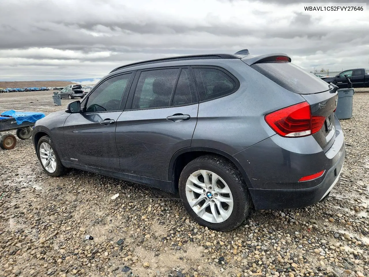 2015 BMW X1 VIN WBAVL1C52FVY27646 — фото 2
