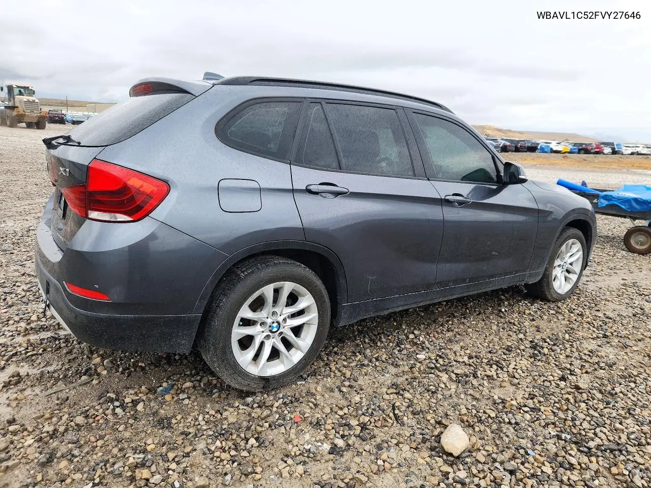 2015 BMW X1 VIN WBAVL1C52FVY27646 — фото 3