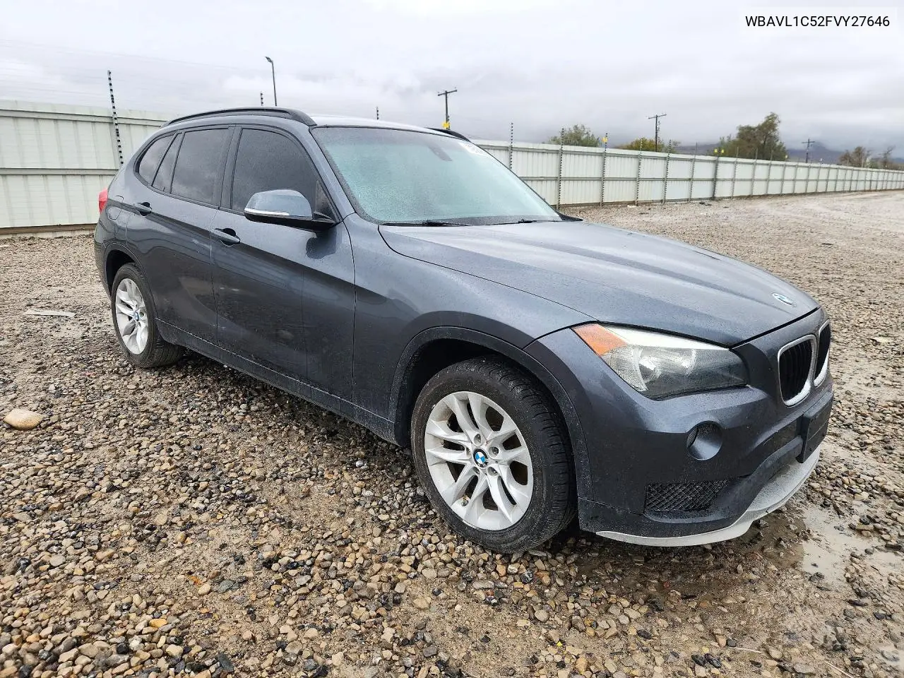 2015 BMW X1 VIN WBAVL1C52FVY27646 — фото 4