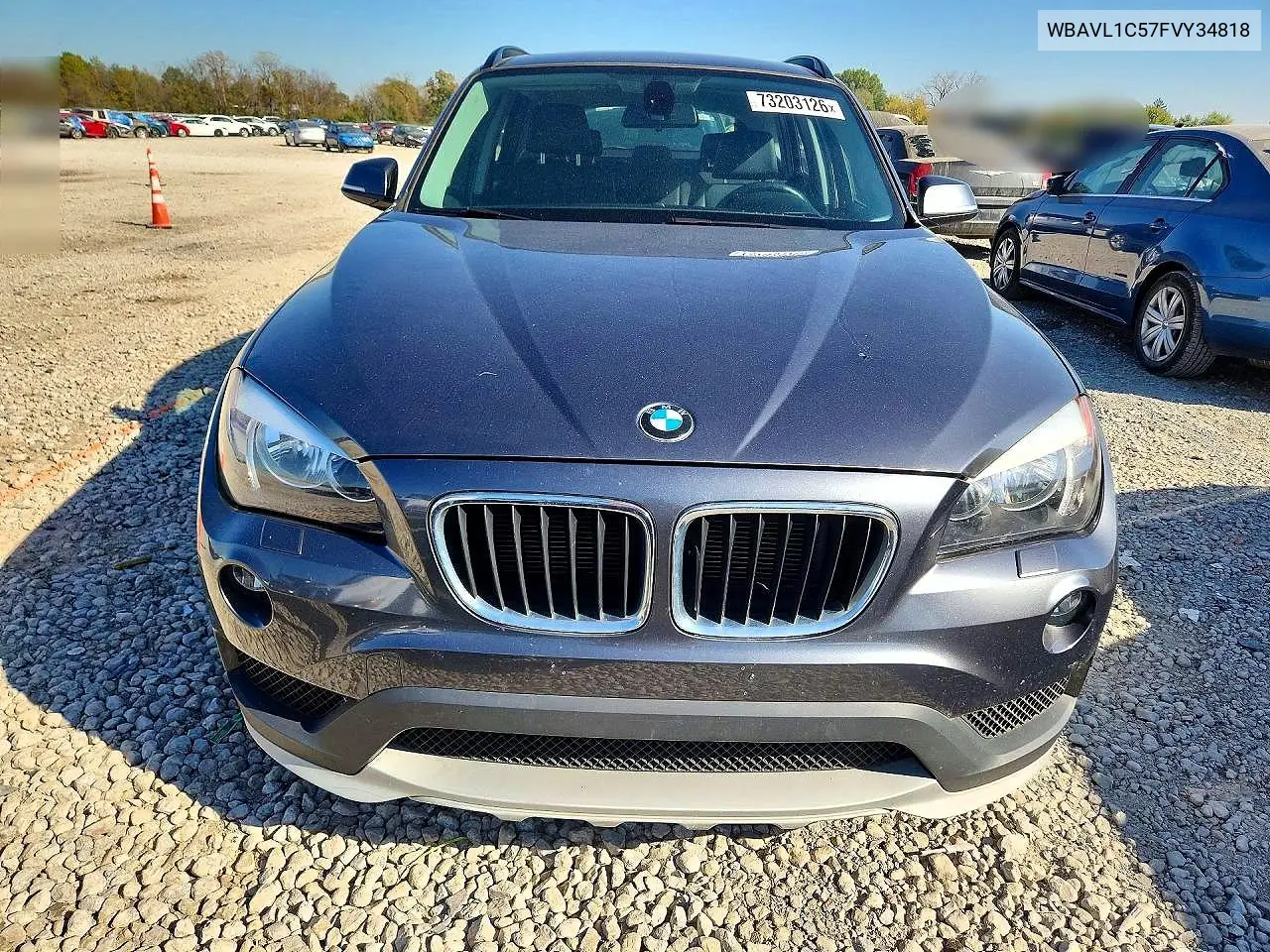 2015 BMW X1 VIN WBAVL1C57FVY34818 — фото 5