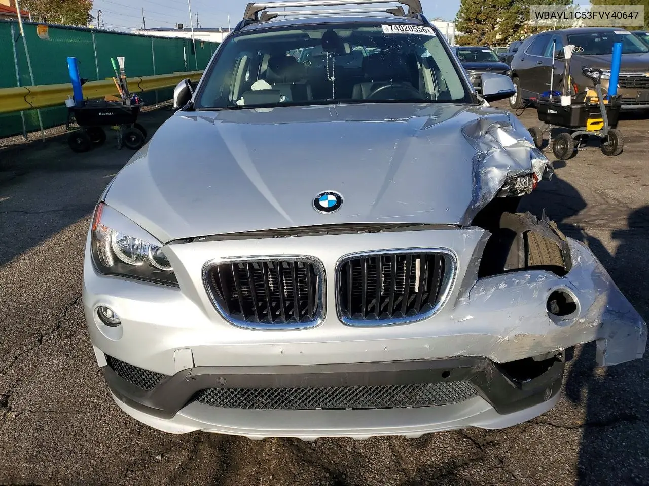 2015 BMW X1 VIN WBAVL1C53FVY40647 — фото 5