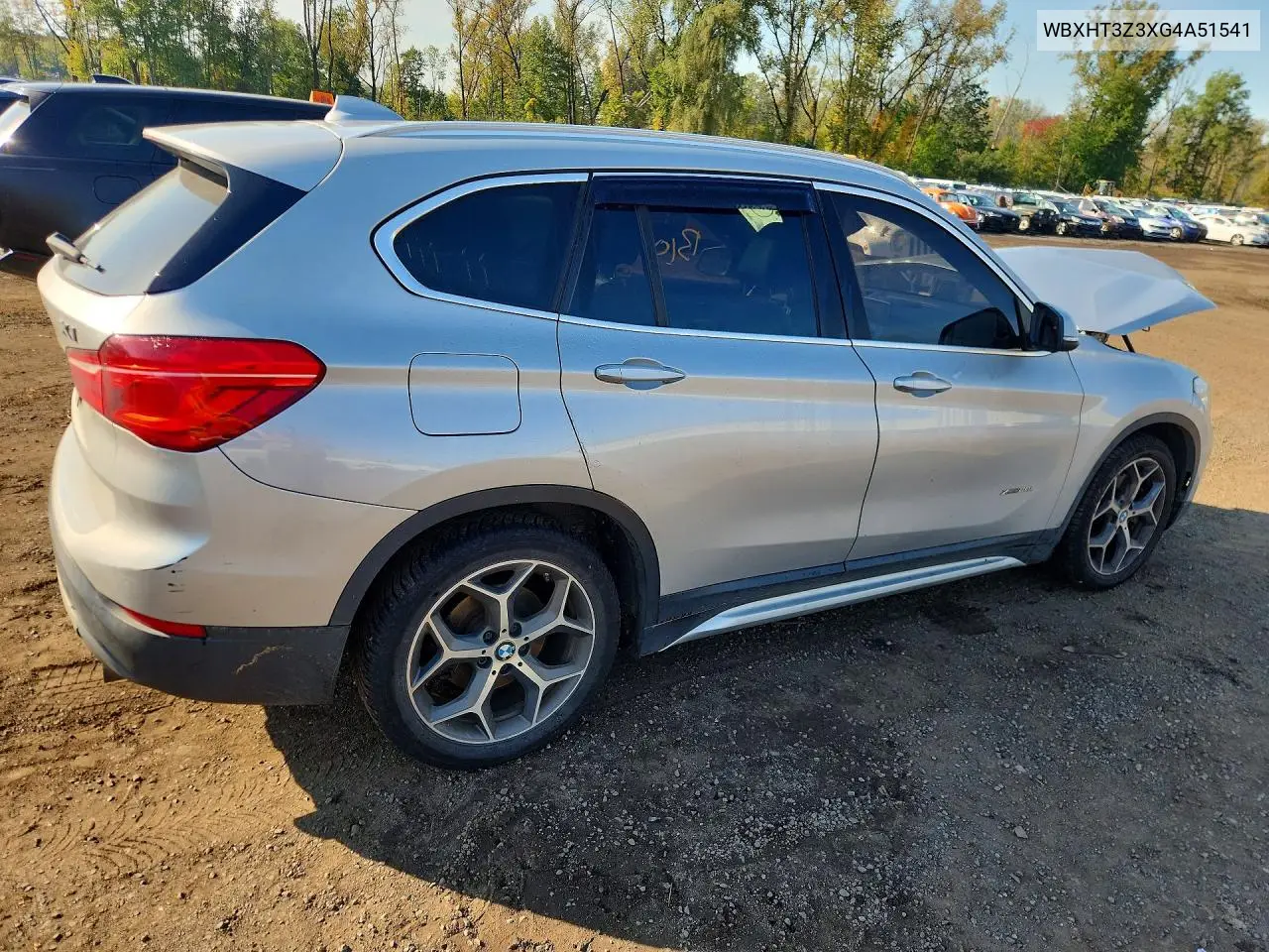 2016 BMW X1 VIN WBXHT3Z3XG4A51541 — фото 3