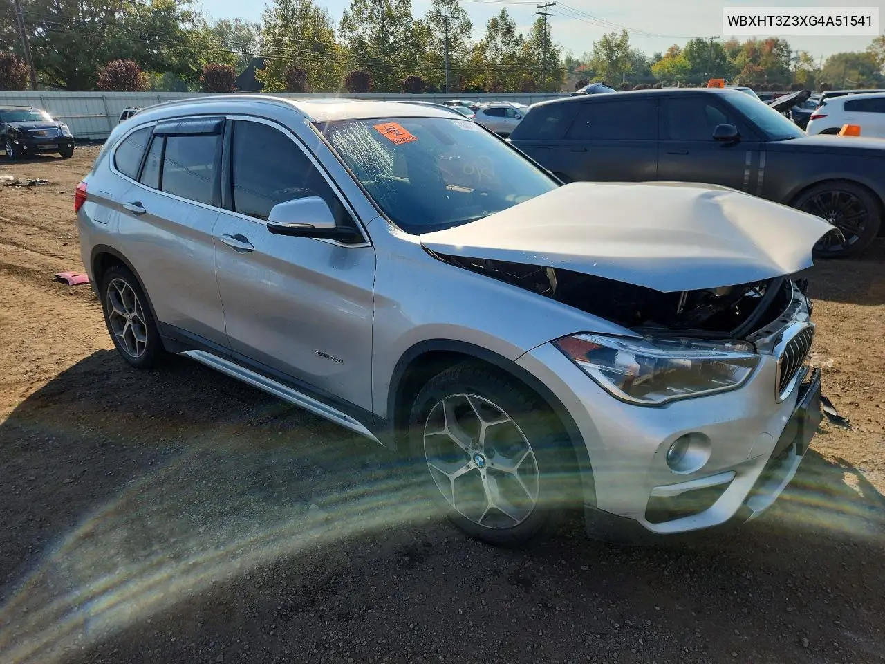 2016 BMW X1 VIN WBXHT3Z3XG4A51541 — фото 4