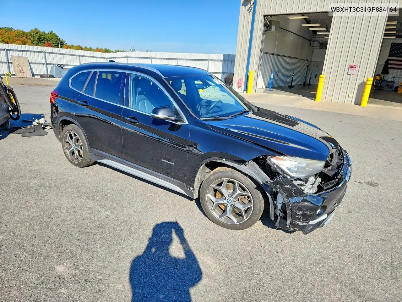 2016 BMW X1 VIN WBXHT3C31GP884164 — фото 4