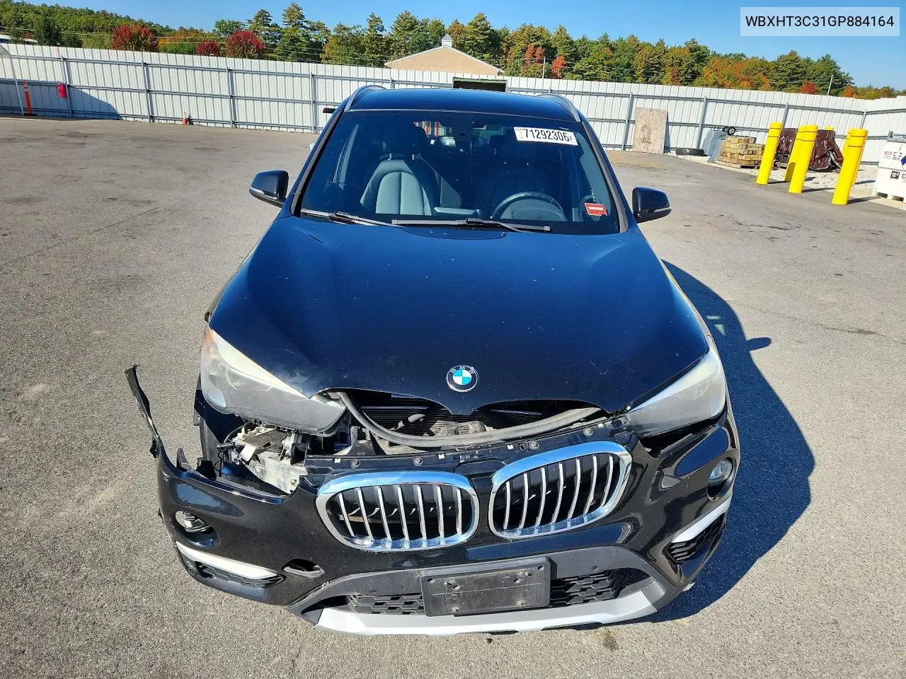 2016 BMW X1 VIN WBXHT3C31GP884164 — фото 5