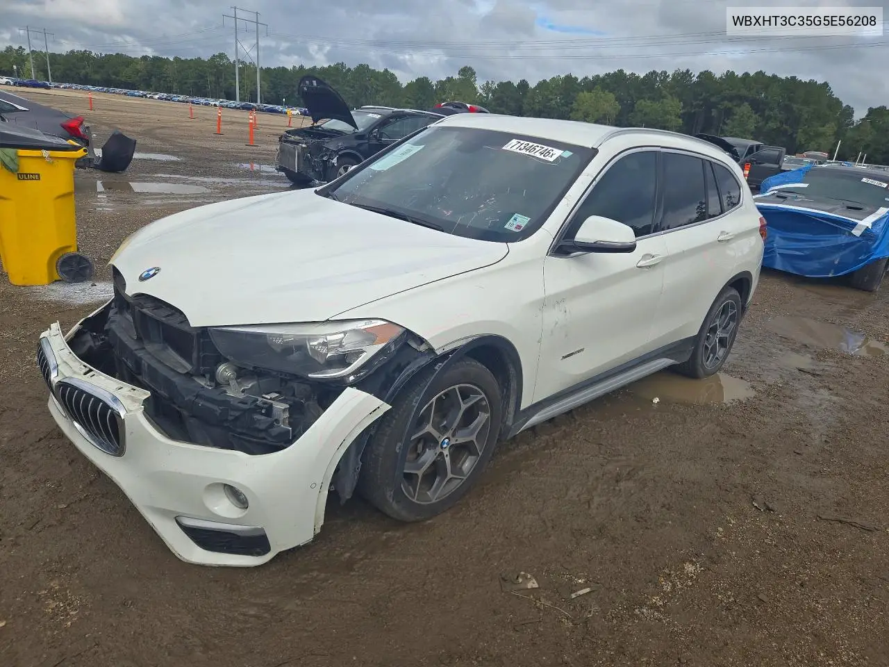 BMW X1 2016, VIN WBXHT3C35G5E56208