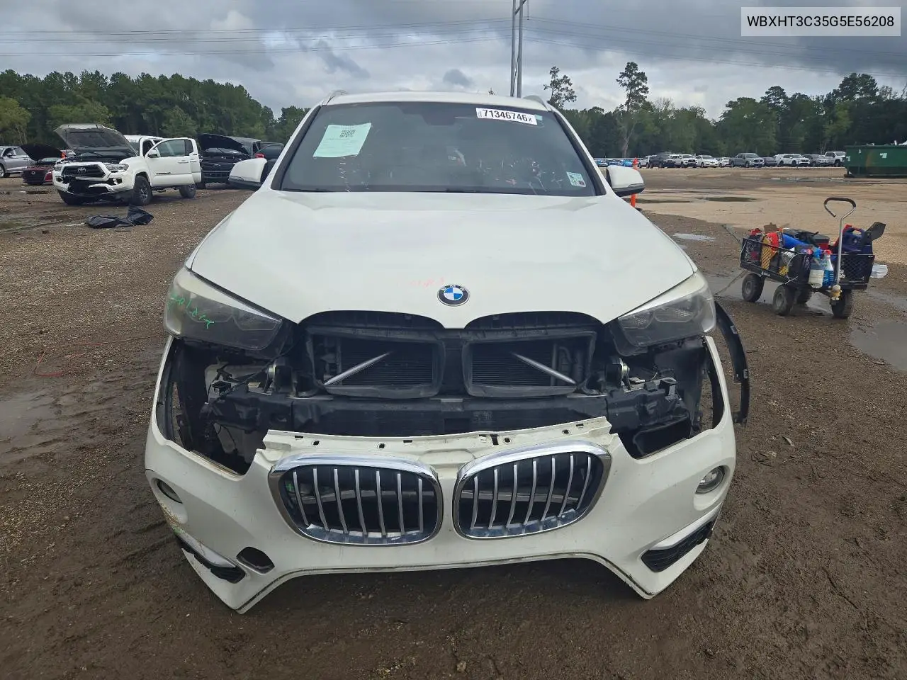 2016 BMW X1 VIN WBXHT3C35G5E56208 — фото 5