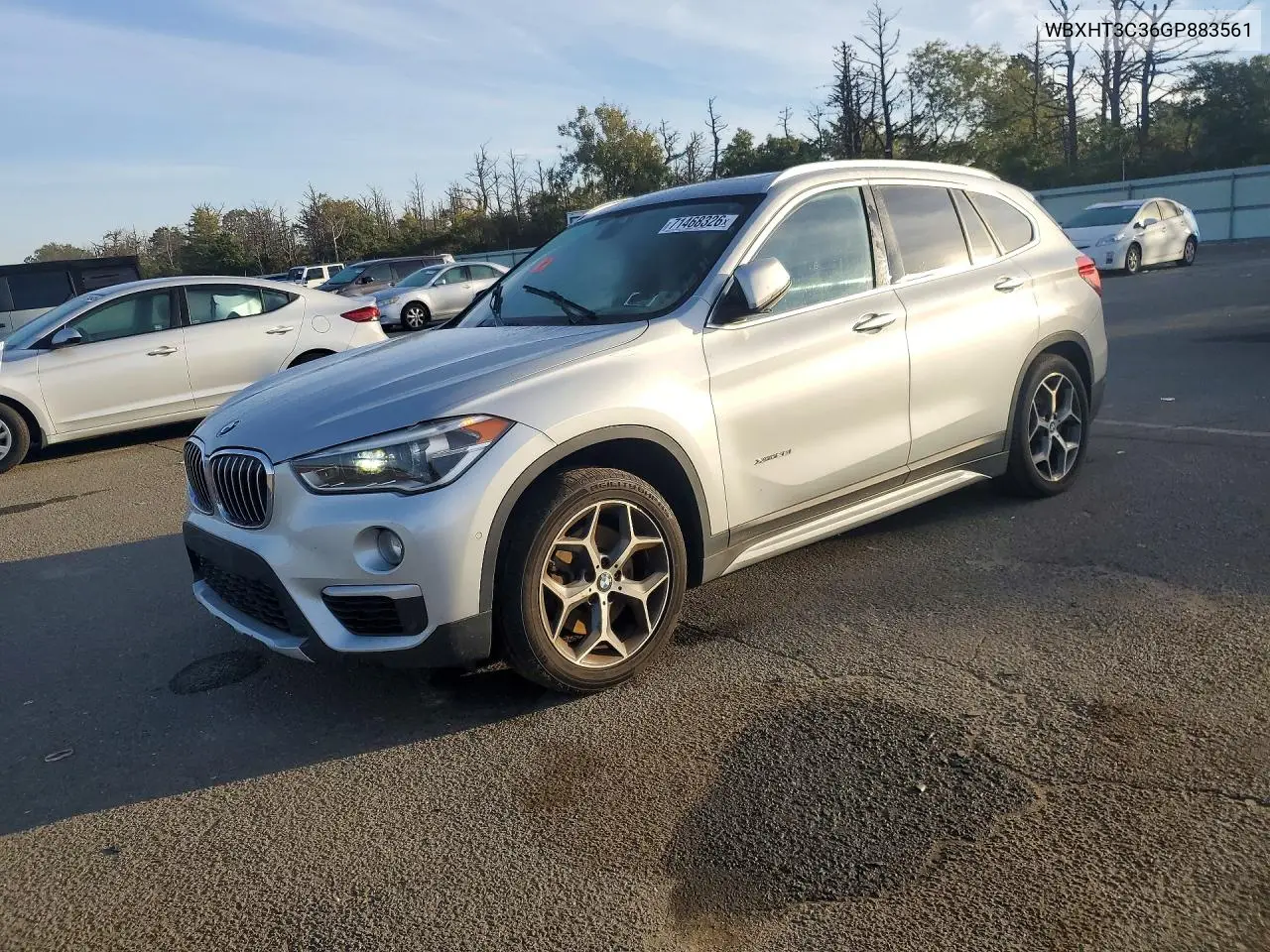 BMW X1 2016, VIN WBXHT3C36GP883561