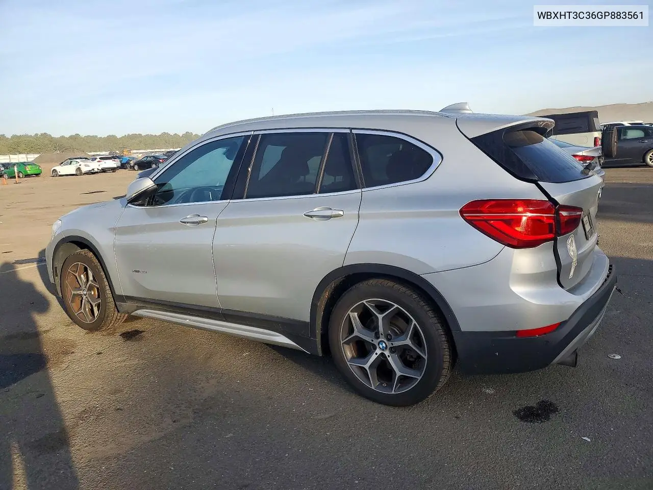 2016 BMW X1 VIN WBXHT3C36GP883561 — фото 2