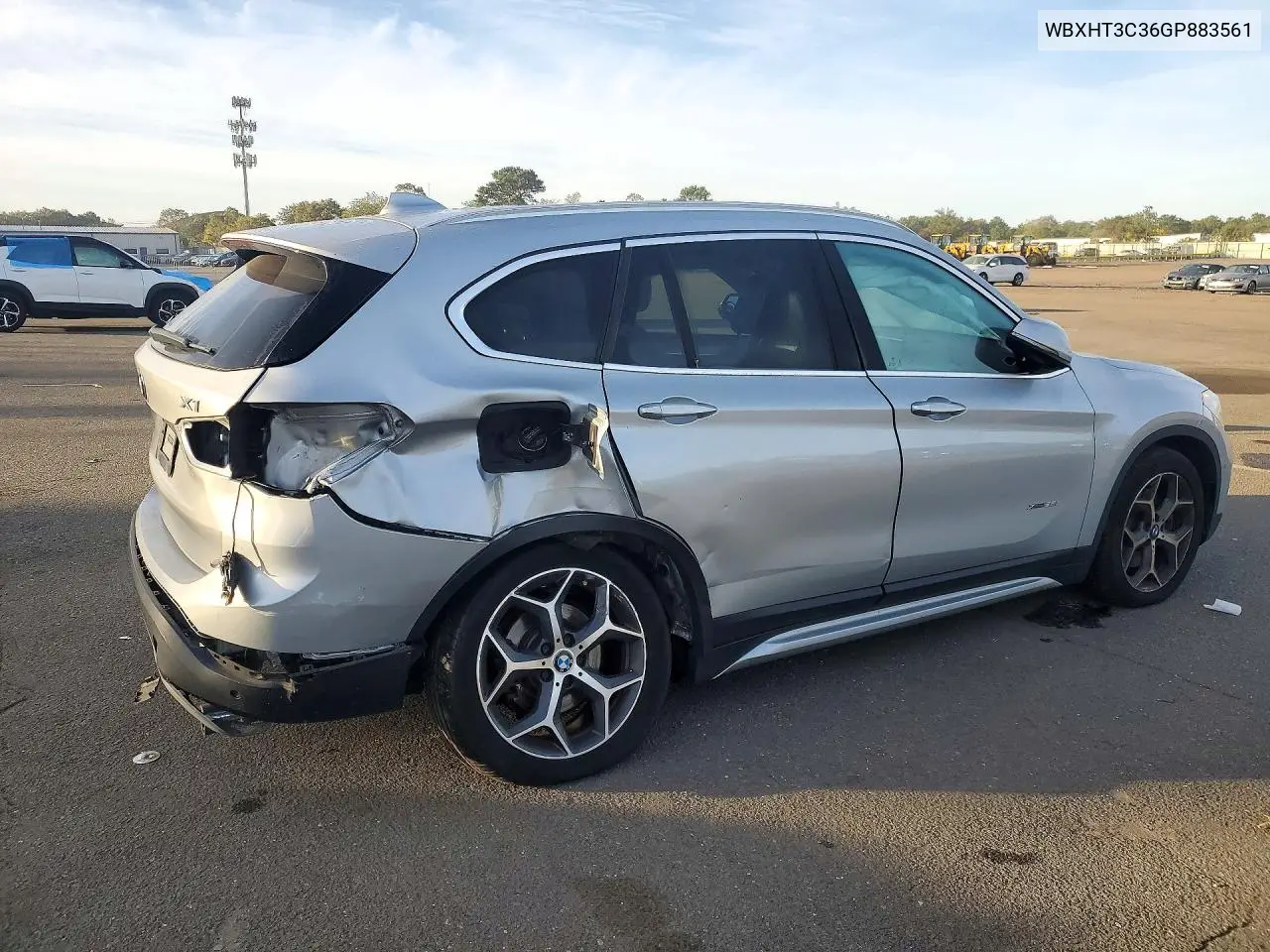 2016 BMW X1 VIN WBXHT3C36GP883561 — фото 3