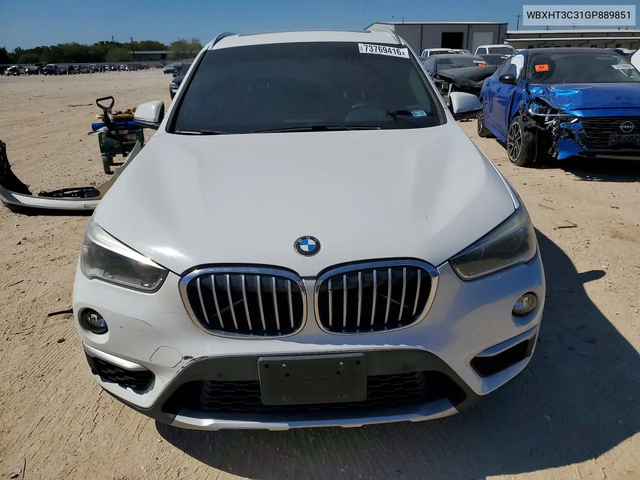 2016 BMW X1 VIN WBXHT3C31GP889851 — фото 5