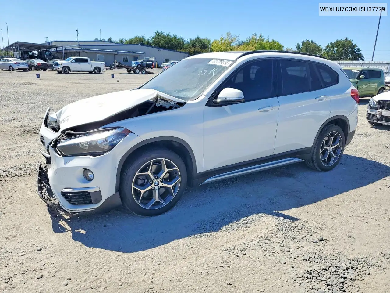 BMW X1 2017, VIN WBXHU7C3XH5H37779