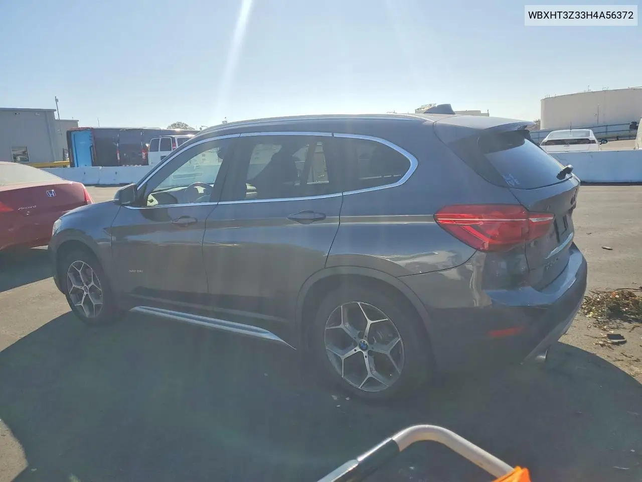2017 BMW X1 VIN WBXHT3Z33H4A56372 — фото 2