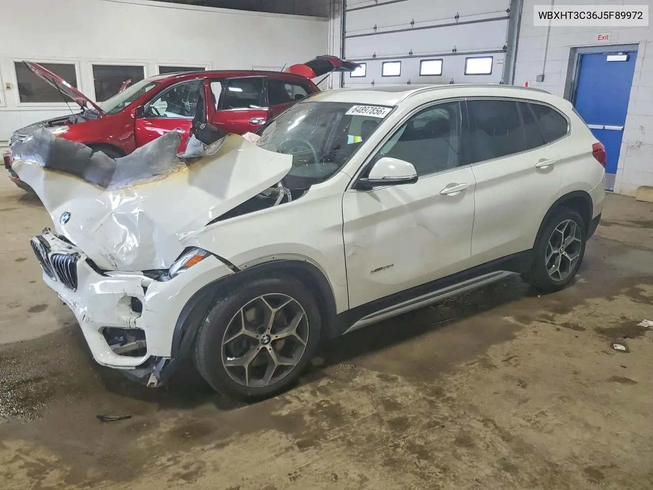 BMW X1 2018, VIN WBXHT3C36J5F89972