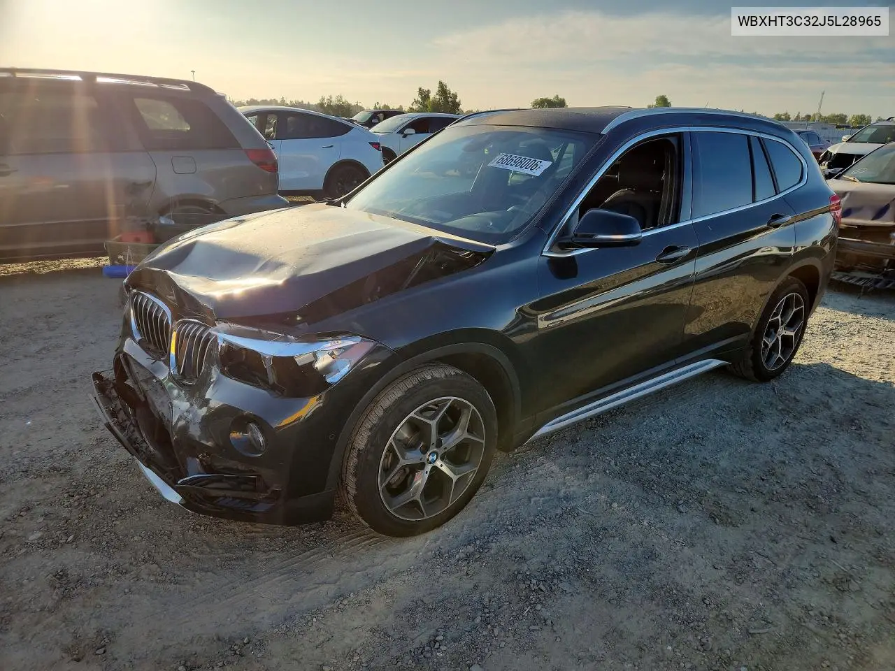 BMW X1 2018, VIN WBXHT3C32J5L28965