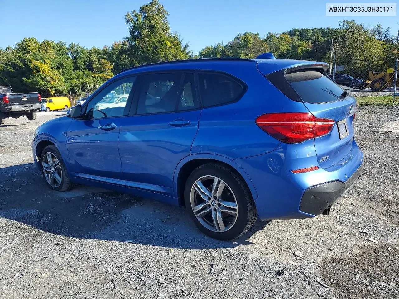 2018 BMW X1 VIN WBXHT3C35J3H30171 — фото 2
