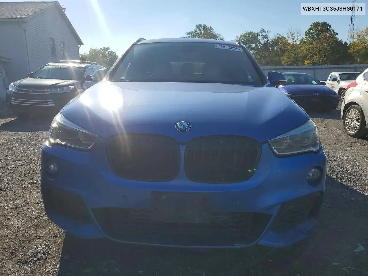 2018 BMW X1 VIN WBXHT3C35J3H30171 — фото 5