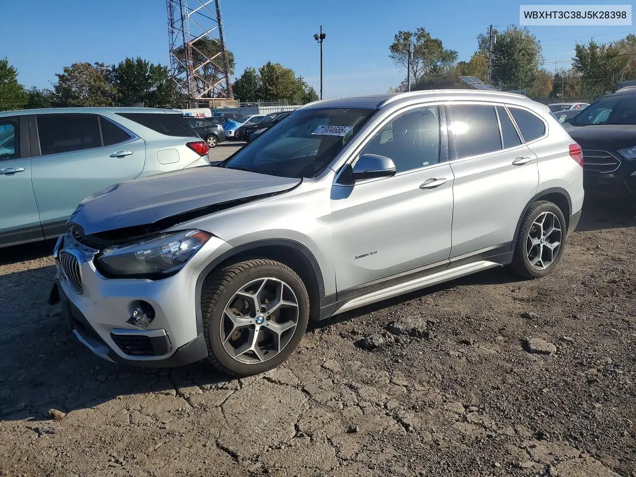 BMW X1 2018, VIN WBXHT3C38J5K28398