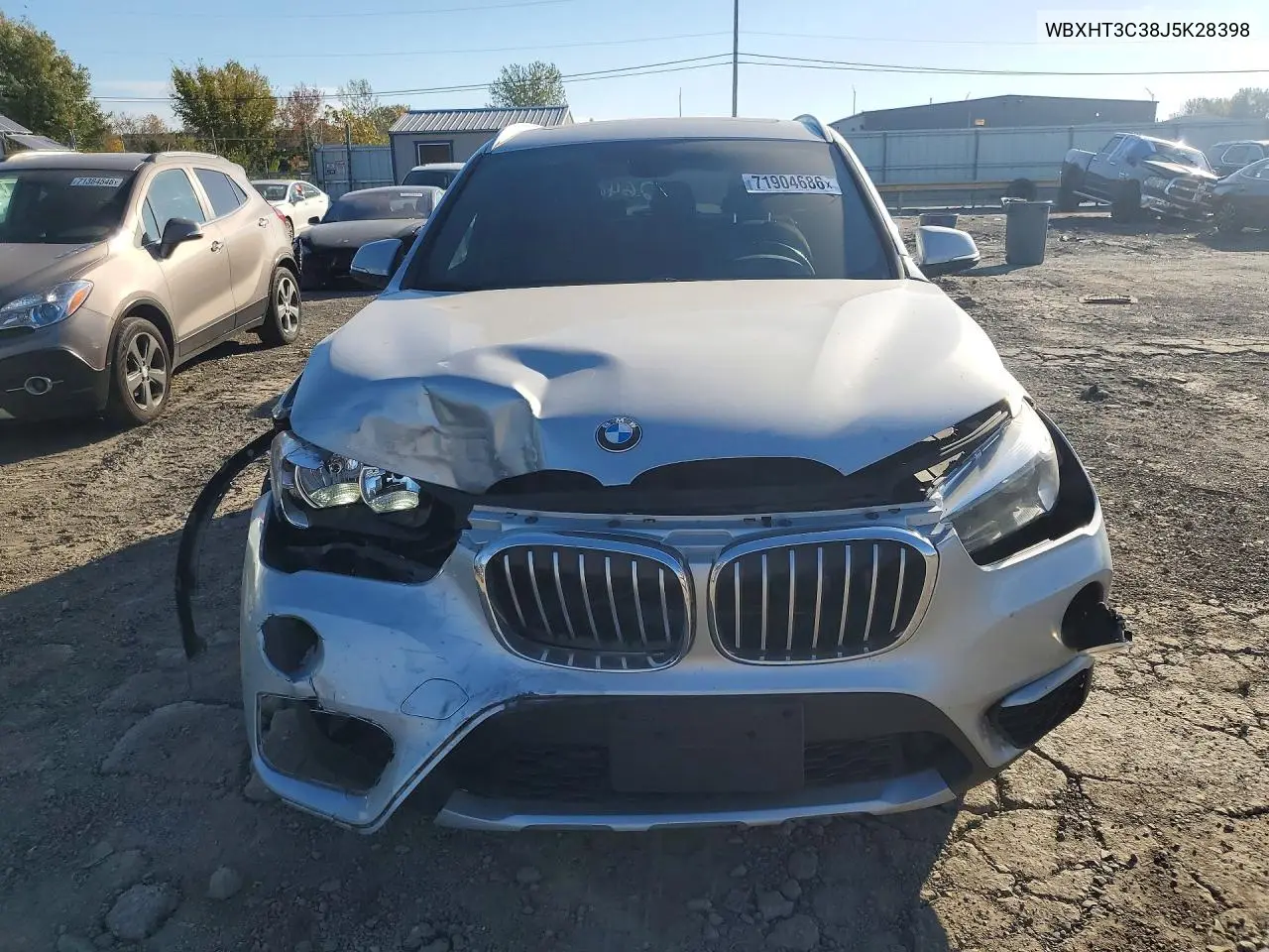 2018 BMW X1 VIN WBXHT3C38J5K28398 — фото 5