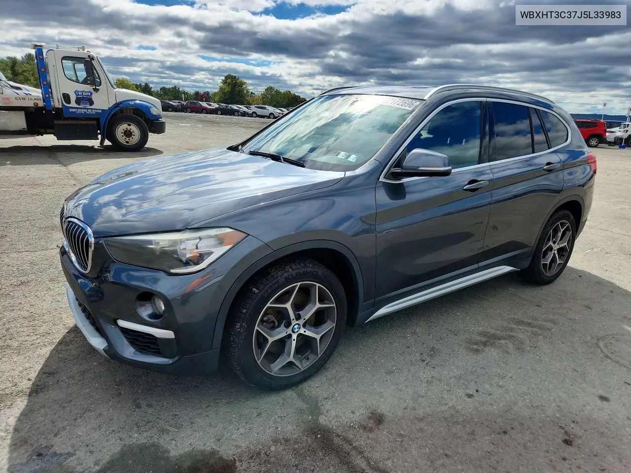 BMW X1 2018, VIN WBXHT3C37J5L33983