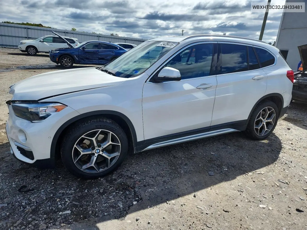 BMW X1 2018, VIN WBXHT3C32J3H33481
