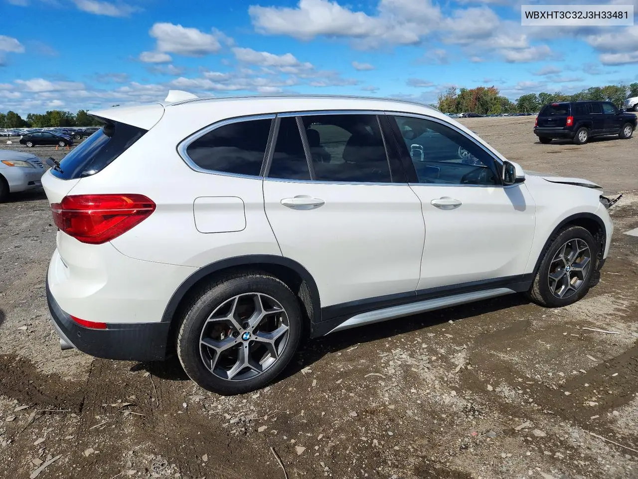 2018 BMW X1 VIN WBXHT3C32J3H33481 — фото 3
