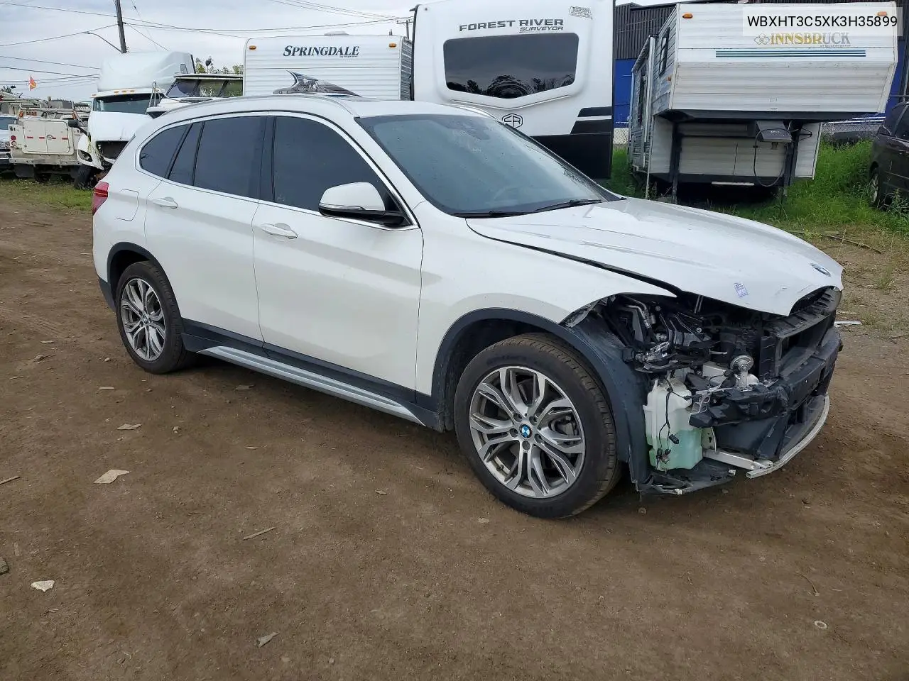 2019 BMW X1 VIN WBXHT3C5XK3H35899 — фото 4