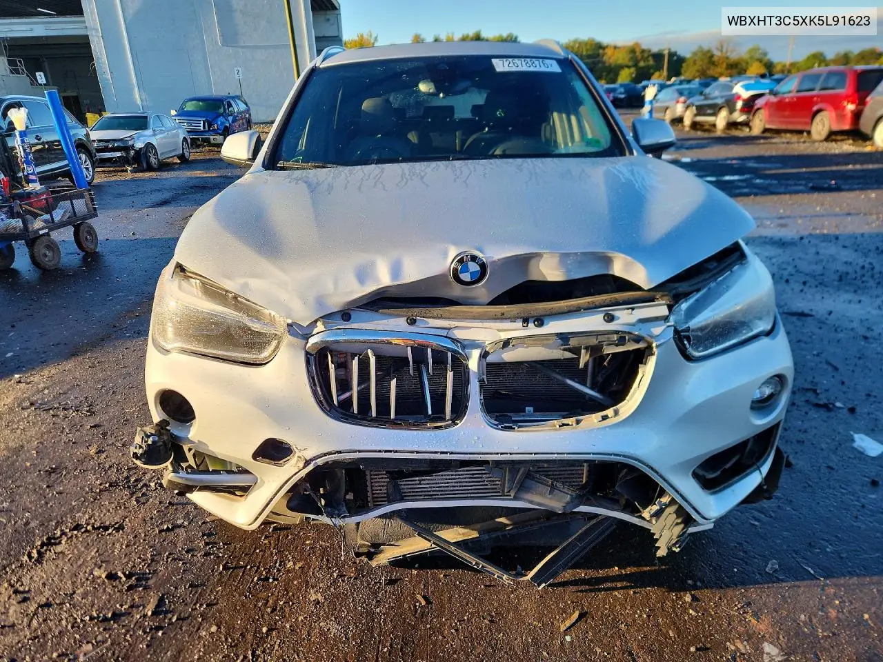 2019 BMW X1 VIN WBXHT3C5XK5L91623 — фото 5