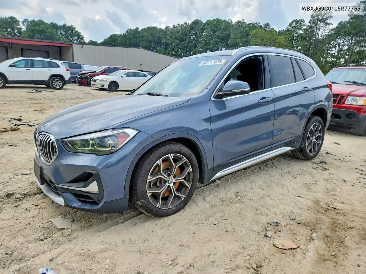 BMW X1 2020, VIN WBXJG9C01L5R77755