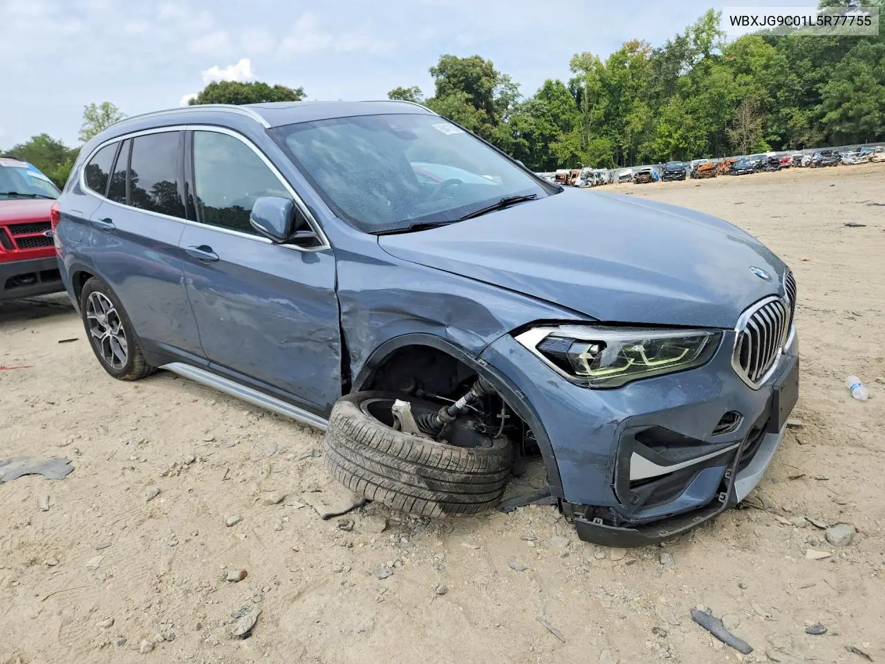 2020 BMW X1 VIN WBXJG9C01L5R77755 — фото 4