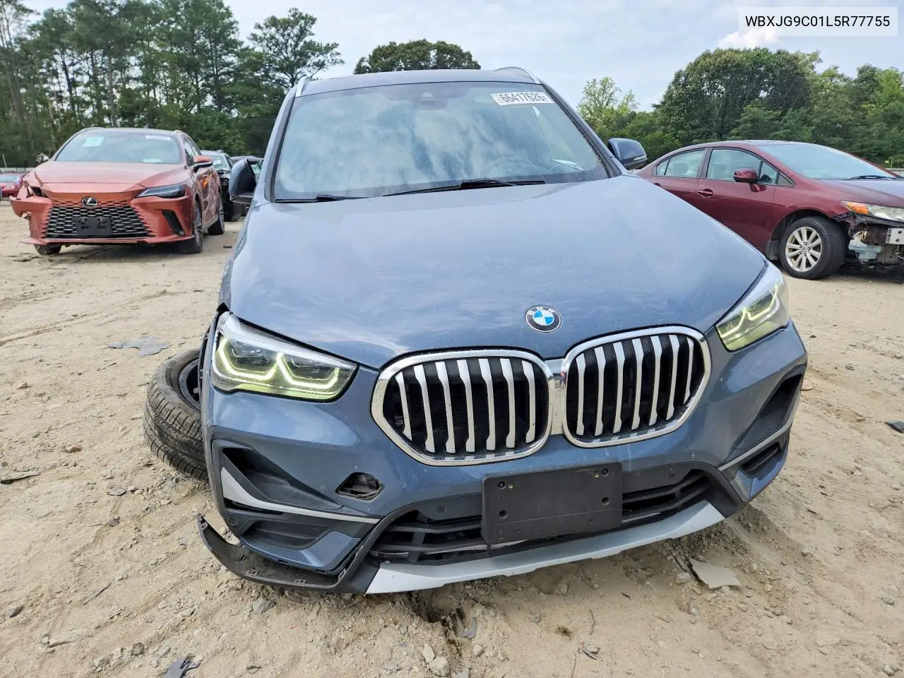 2020 BMW X1 VIN WBXJG9C01L5R77755 — фото 5