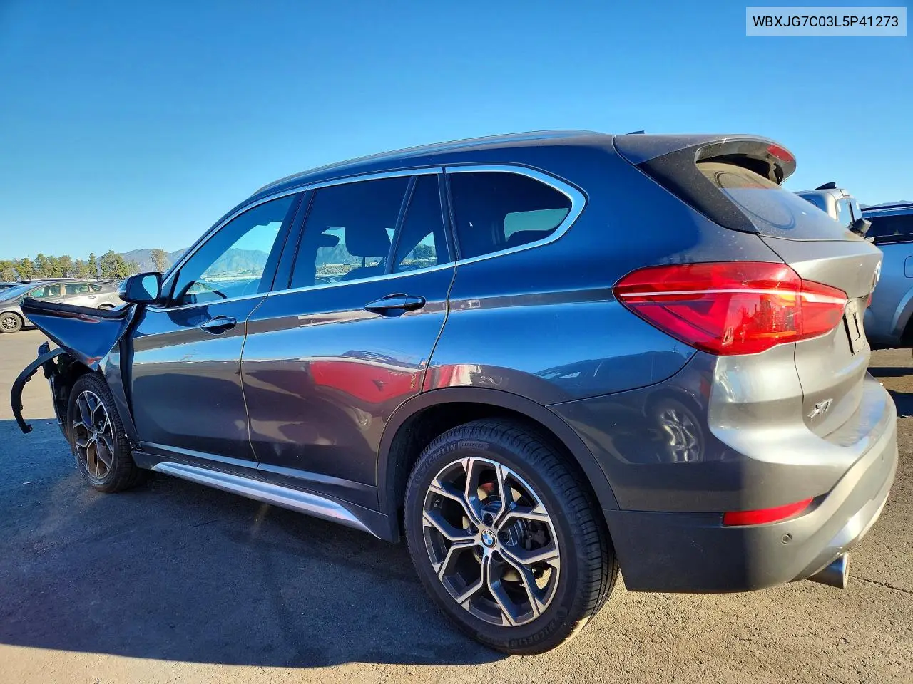 2020 BMW X1 VIN WBXJG7C03L5P41273 — фото 2