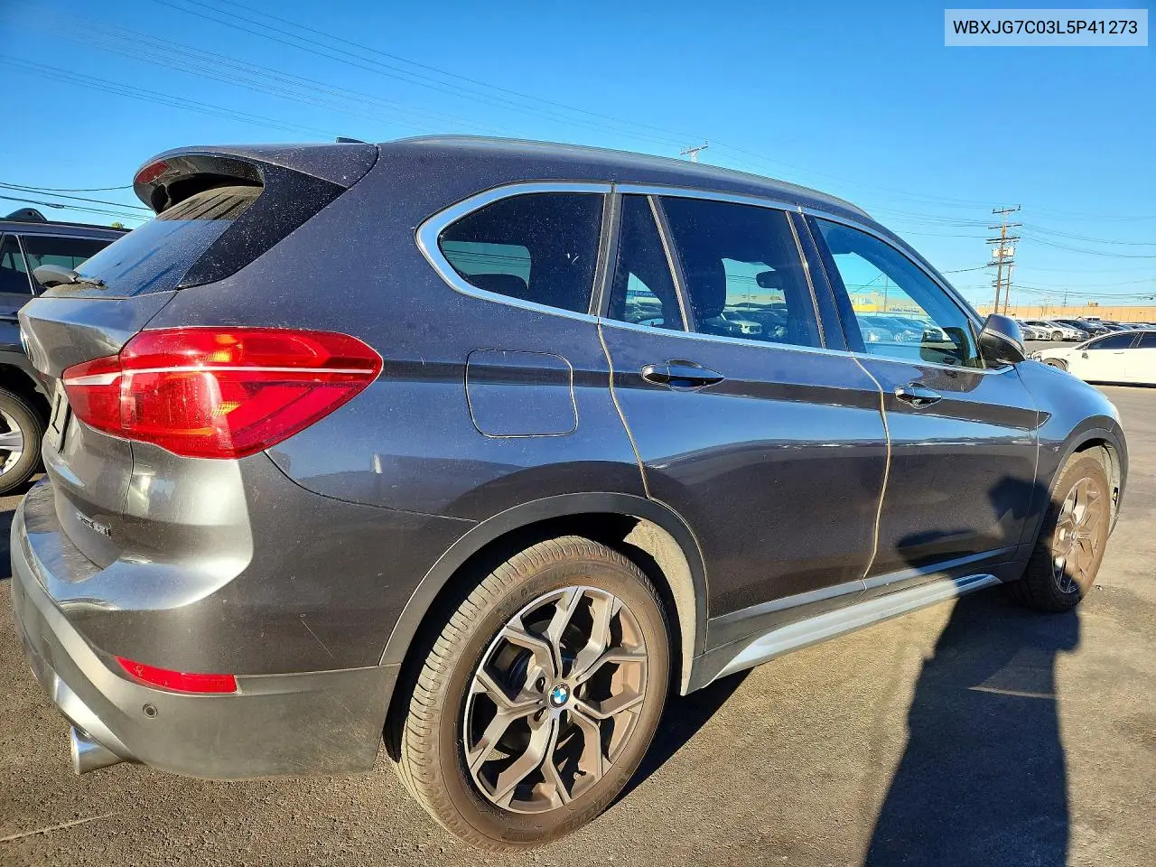 2020 BMW X1 VIN WBXJG7C03L5P41273 — фото 3