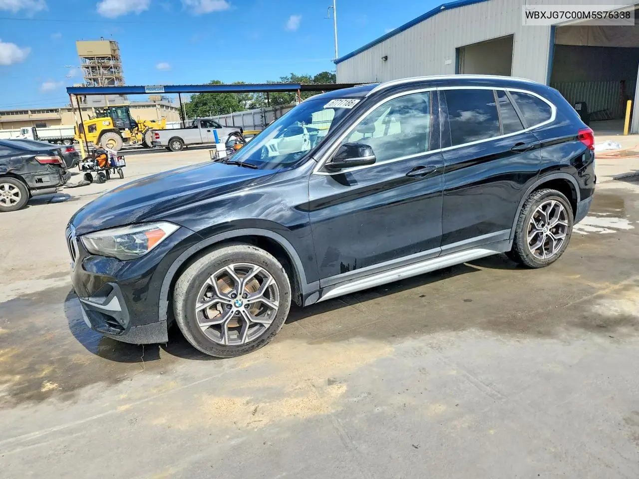 BMW X1 2021, VIN WBXJG7C00M5S76338