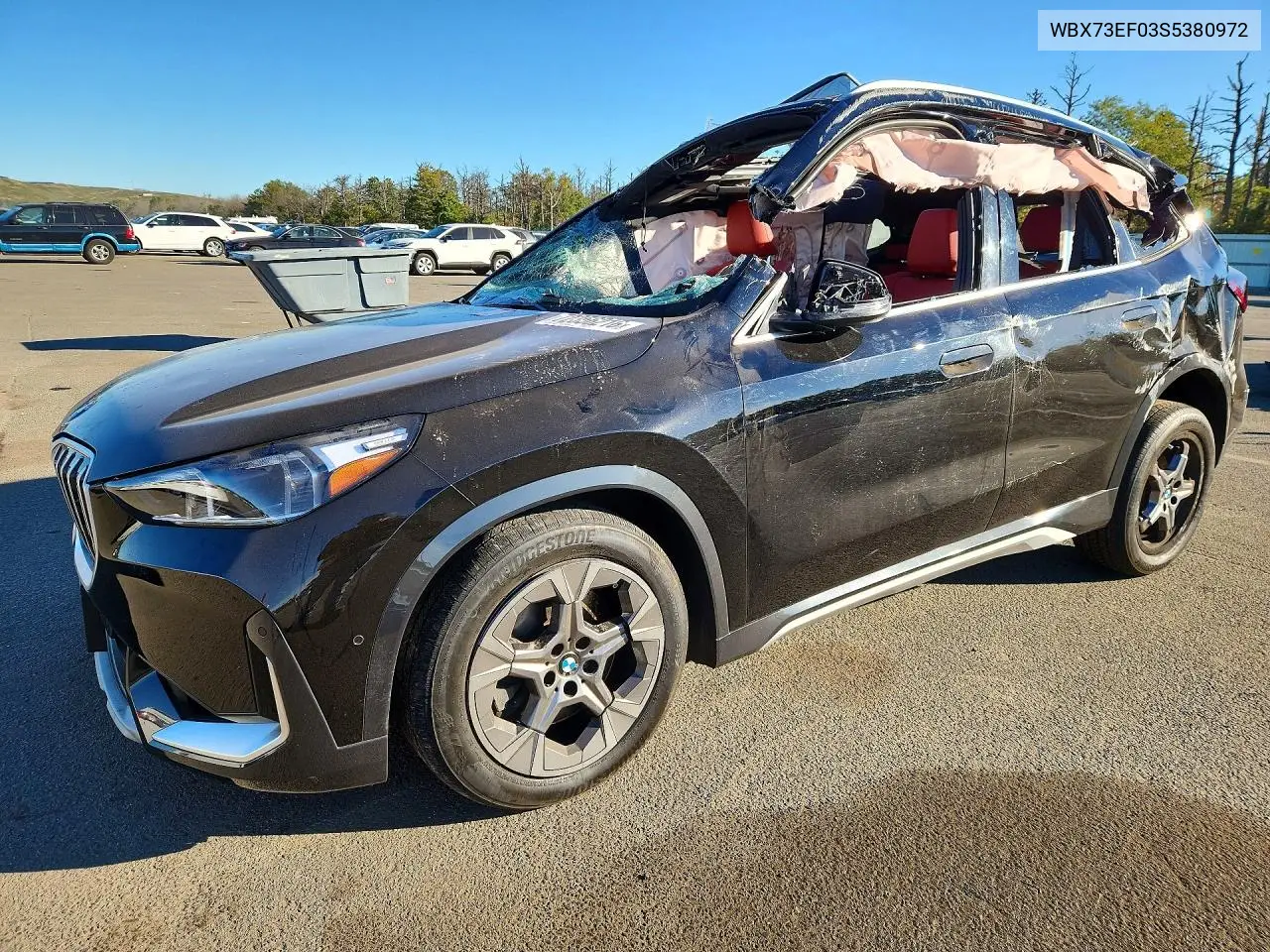 BMW X1 2025, VIN WBX73EF03S5380972
