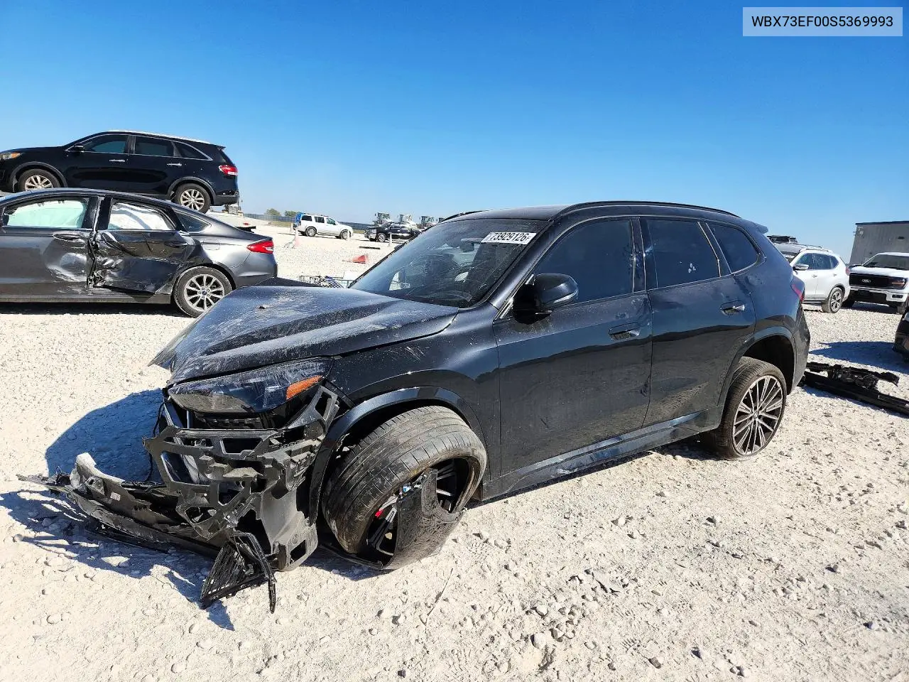 BMW X1 2025, VIN WBX73EF00S5369993
