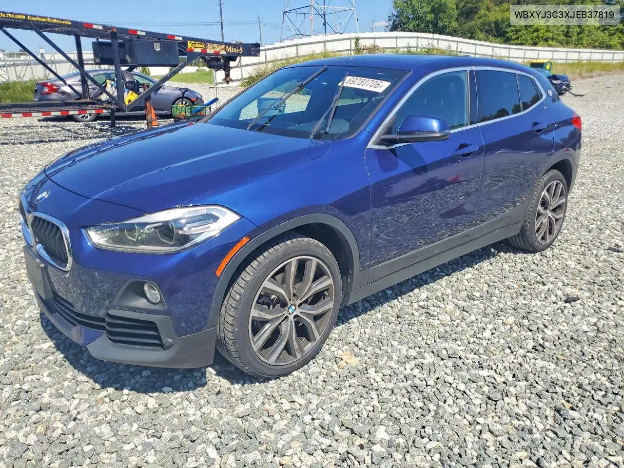BMW X2 2018, VIN WBXYJ3C3XJEB37819
