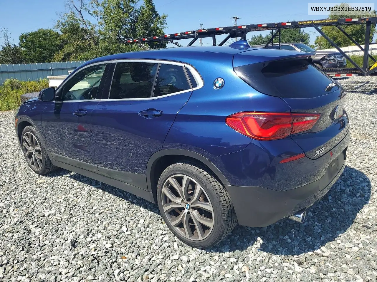2018 BMW X2 VIN WBXYJ3C3XJEB37819 — фото 2