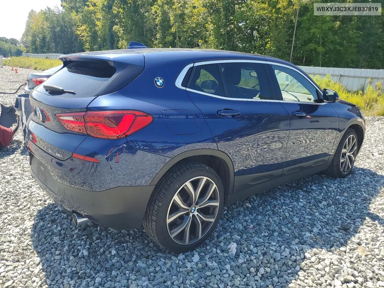 2018 BMW X2 VIN WBXYJ3C3XJEB37819 — фото 3