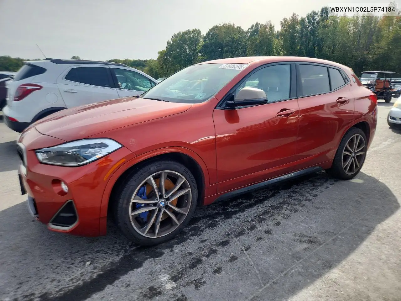 BMW X2 2020, VIN WBXYN1C02L5P74184