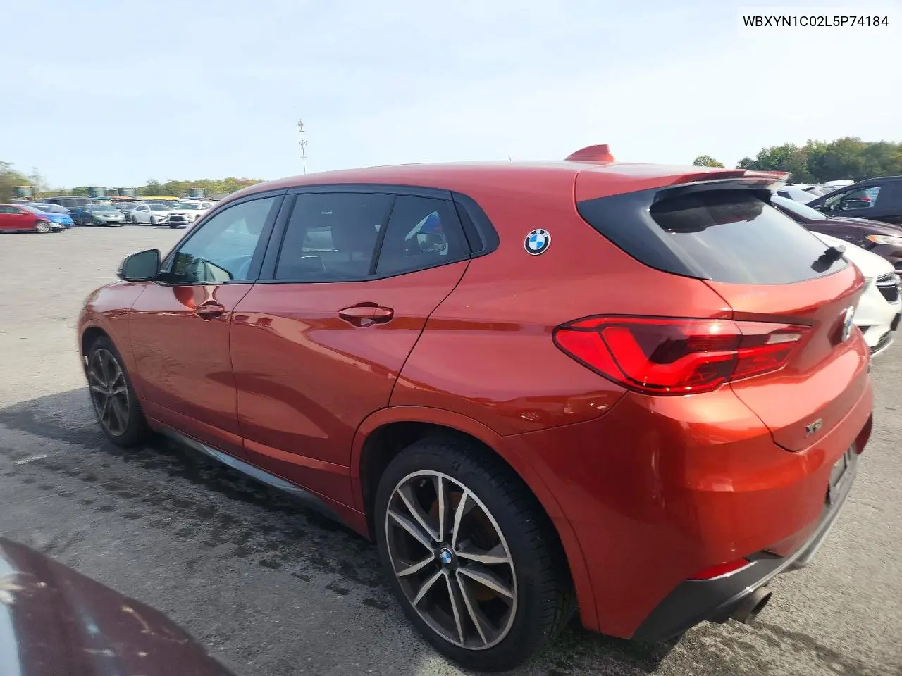 2020 BMW X2 VIN WBXYN1C02L5P74184 — фото 2