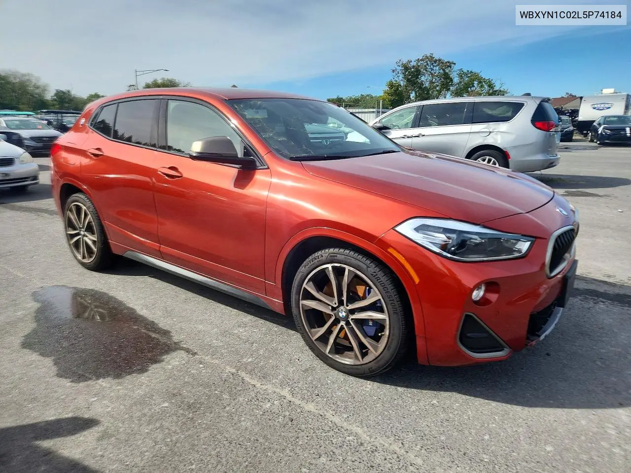 2020 BMW X2 VIN WBXYN1C02L5P74184 — фото 4
