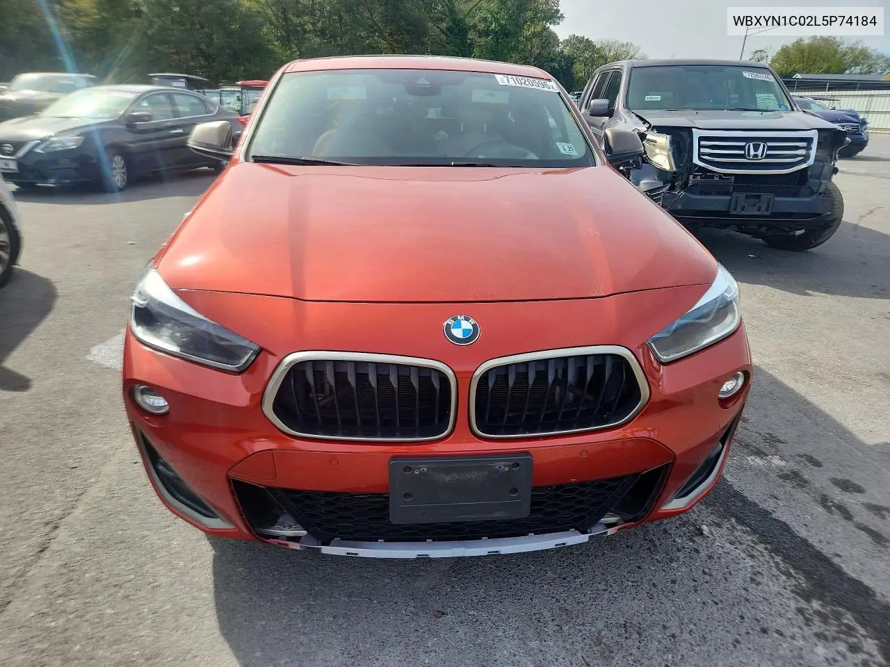 2020 BMW X2 VIN WBXYN1C02L5P74184 — фото 5