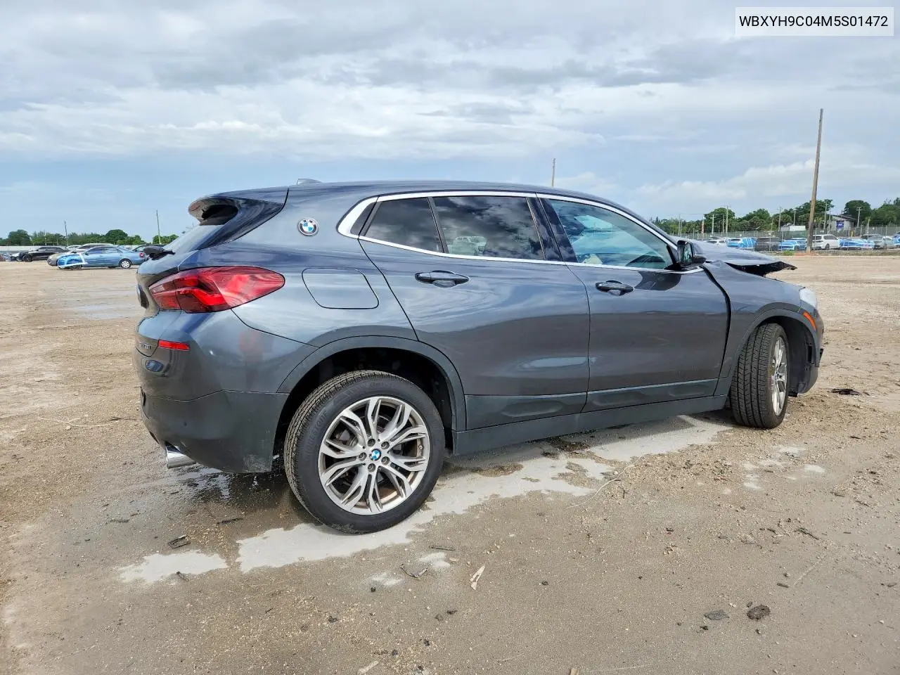 2021 BMW X2 VIN WBXYH9C04M5S01472 — фото 3