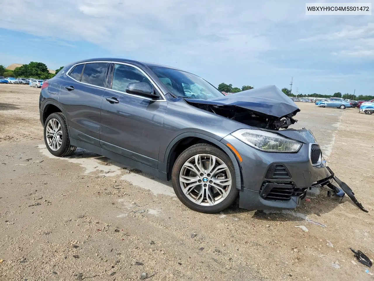 2021 BMW X2 VIN WBXYH9C04M5S01472 — фото 4